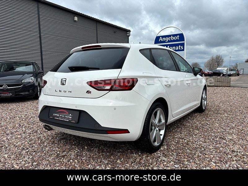 Gebraucht Seat Leon FR 122 PS (89 kW) 2014 Weiß Kleinwagen