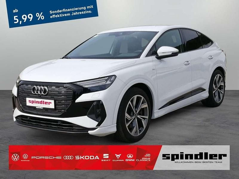 Weiß Gebraucht 2022 Audi Q4 e-tron S-Line SUV | 33.480 € (Guter Preis) - Bild 1/4