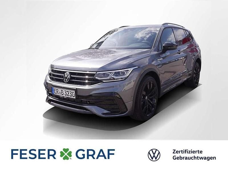 Oryxweiß perlmutteffekt Gebraucht 2025 VW Tiguan Allspace R-line SUV | 47.880 € (Teuer) - Bild 1/2