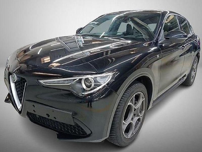Schwarz Gebraucht 2022 Alfa Romeo Stelvio Ti SUV | 28.995 € (Superpreis) - Bild 1/3
