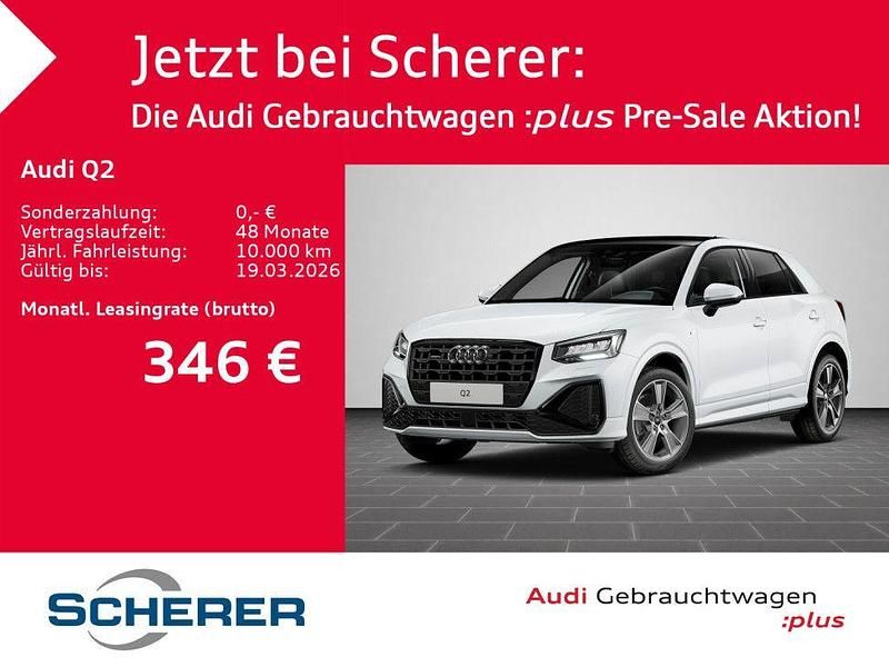 Gebraucht Audi Q2 S-Line 190 PS (139 kW) 2025 Gletscherweiß metallic SUV