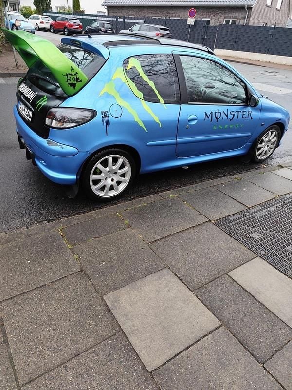 Blau Gebraucht 1999 Peugeot 206 Coupé | 1.500 € (Superpreis) - Bild 1/4