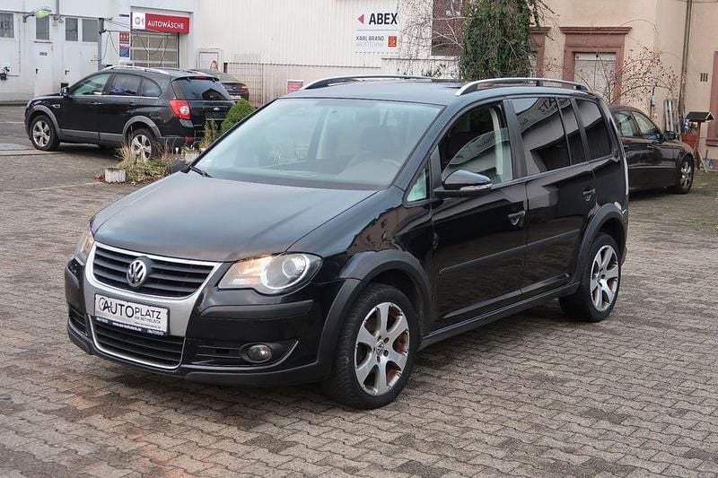 Gebraucht VW Touran Cross 140 PS (102 kW) 2009 Schwarz Van / Kleinbus