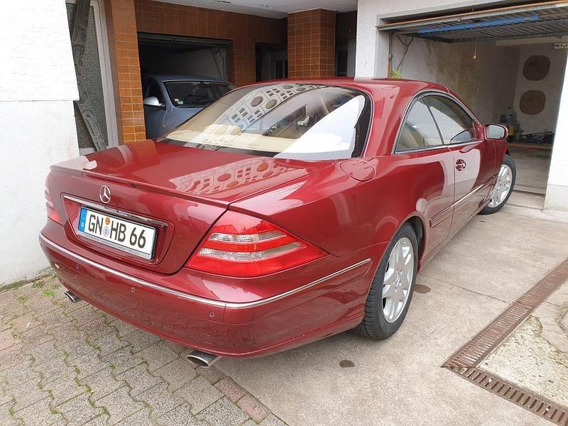 Gebraucht Mercedes CL500 306 PS (225 kW) 2000 Rot Coupé