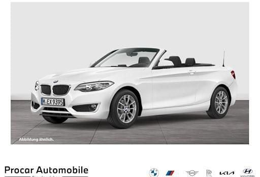 Gebraucht BMW 218 Advantage 136 PS (100 kW) 2016 Weiß Cabrio