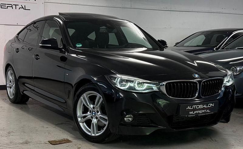 Schwarz Gebraucht 2018 BMW 320 Gran Turismo M Sport Limousine | 21.999 € (Fairer Preis) - Bild 1/4