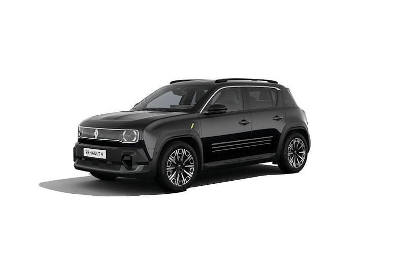 Black pearlschwarz metallic (schwarz) Neu 2025 Renault 4 E-Tech Iconic SUV | 35.899 € (Fairer Preis) - Bild 1/4