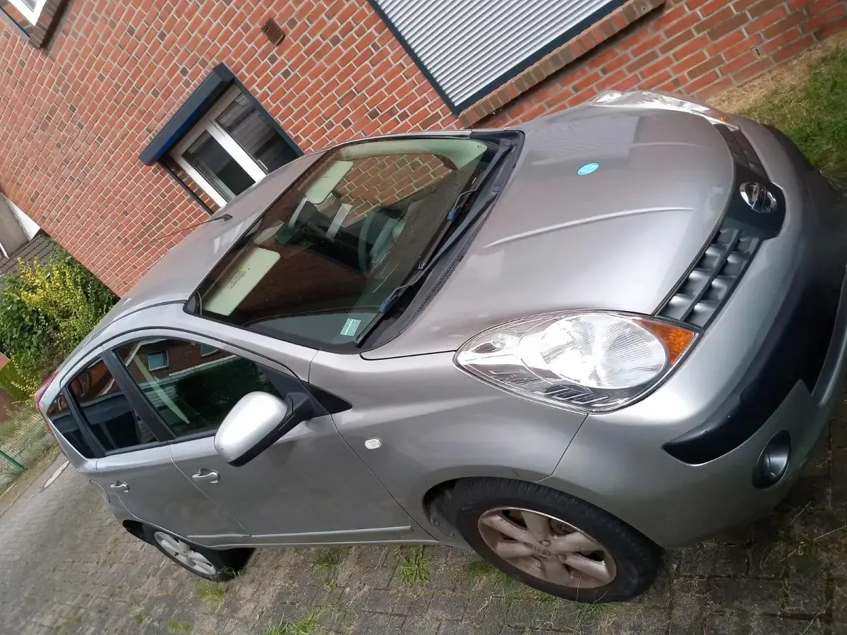 Gebraucht Nissan Note 88 PS (64 kW) 2007 Silber Kleinwagen