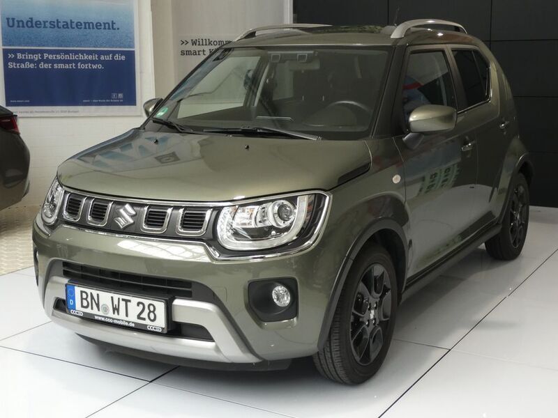Grün Gebraucht 2022 Suzuki Ignis Comfort Kleinwagen | 16.990 € (Fairer Preis) - Bild 1/4