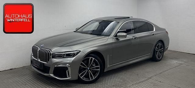 Donington grau metallic Gebraucht 2022 BMW 730 Executive Limousine | 63.880 € (Teuer) - Bild 1/4