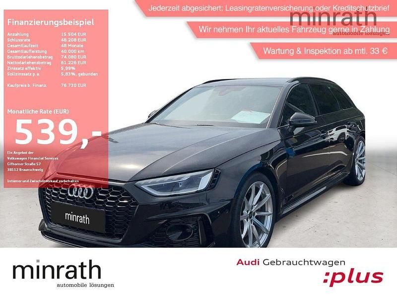 Schwarz Gebraucht 2024 Audi RS4 Ambiente Kombi | 76.730 € (Fairer Preis) - Bild 1/4