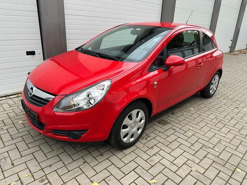Rot Gebraucht 2010 Opel Corsa Kleinwagen | 3.500 € (Guter Preis) - Bild 1/4