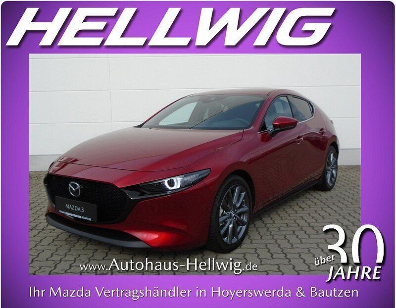 Arctic white Neu 2024 Mazda 3 Center-Line Limousine | 23.480 € (Superpreis) - Bild 1/2