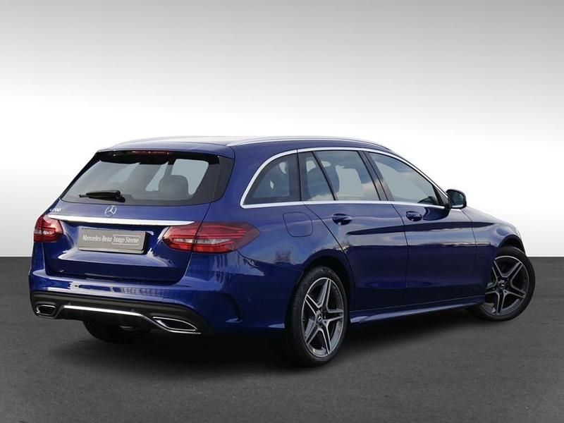 Gebraucht Mercedes C200 AMG 184 PS (135 kW) 2020 Blau Kombi