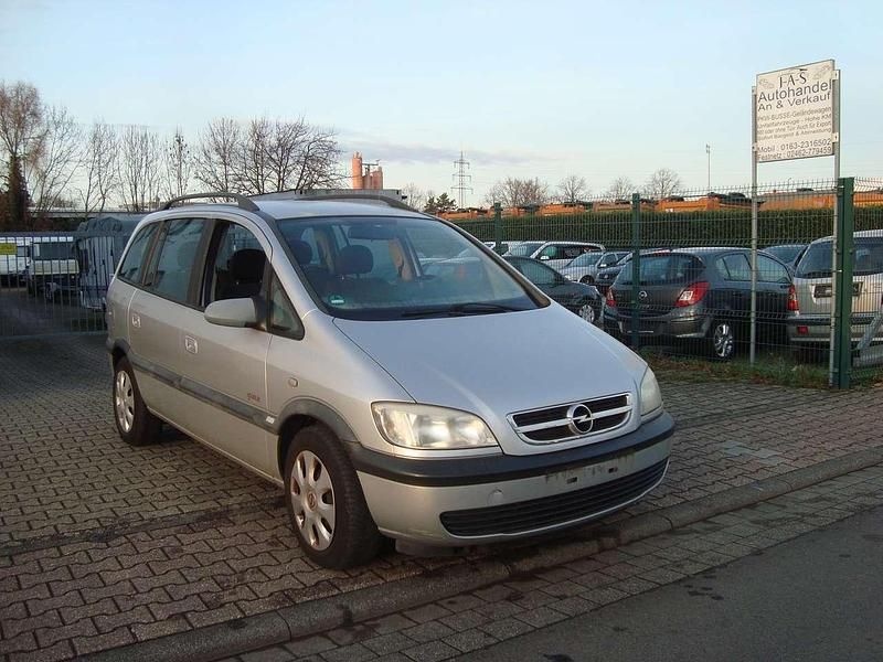 Gebraucht Opel Zafira Njoy 101 PS (74 kW) 2004 Grau Van / Kleinbus