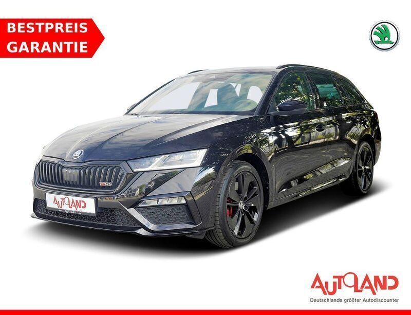 Schwarzmagic perleffekt (metallic) Gebraucht 2021 Skoda Octavia RS Kombi | 30.950 € (Etwas zu teuer) - Bild 1/4