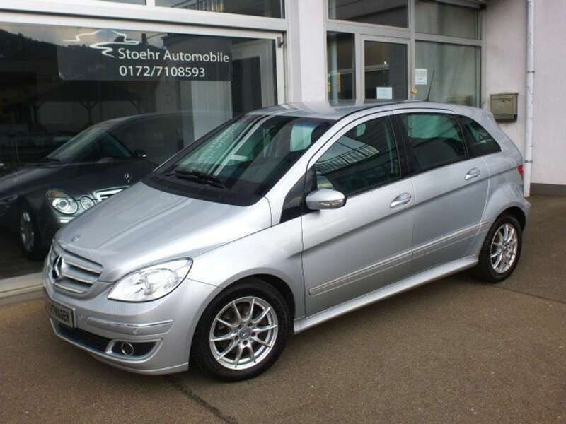 Polarsilber met Gebraucht 2008 Mercedes B200 Van / Kleinbus | 7.985 € (Teuer) - Bild 1/4