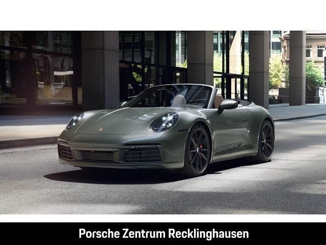 Gruen Gebraucht 2022 Porsche 911 Carrera 4S Cabriolet Cabrio | 137.900 € (Superpreis) - Bild 1/3