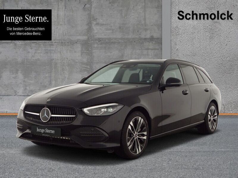 Obsidianschwarz Gebraucht 2022 Mercedes C300e Avantgarde Kombi | 36.900 € (Fairer Preis) - Bild 1/4