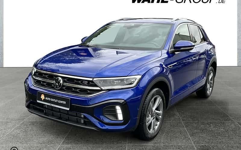 Blau Gebraucht 2025 VW T-Roc R-line SUV | 31.880 € (Guter Preis) - Bild 1/4