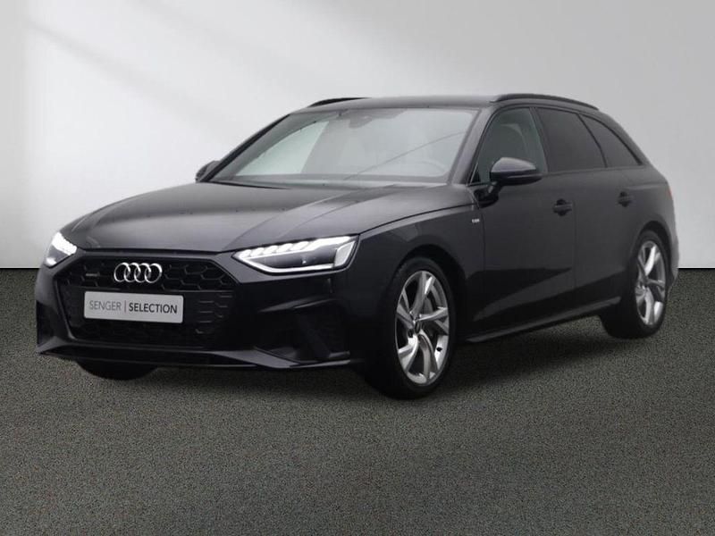 Mythosschwarz Gebraucht 2023 Audi A4 S-Line Kombi | 34.490 € (Superpreis) - Bild 1/4