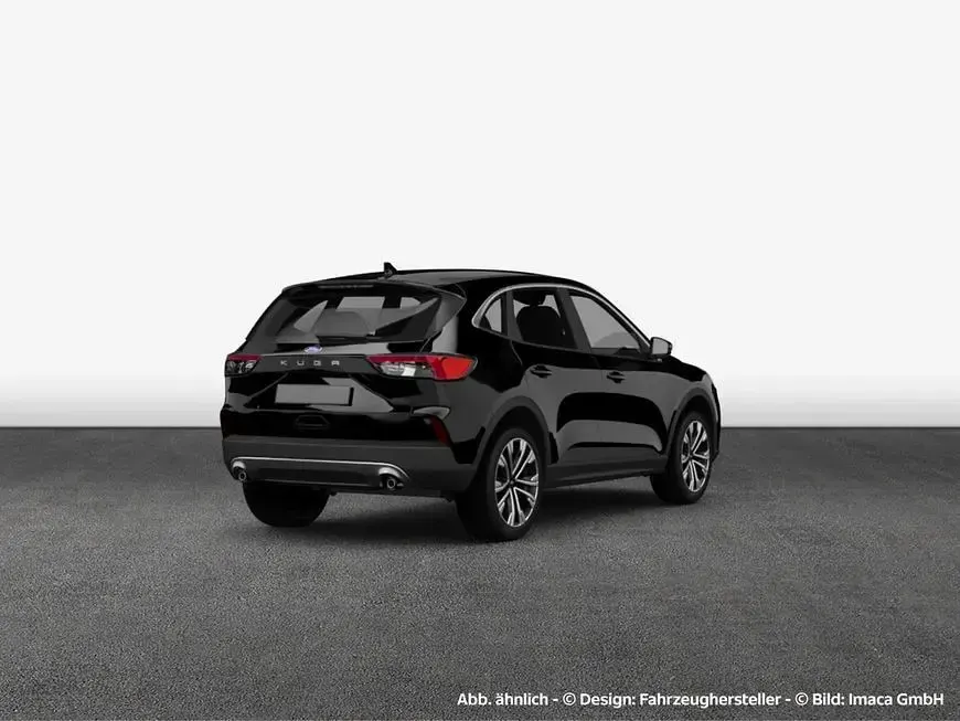Gebraucht Ford Kuga Titanium 120 PS (88 kW) 2023 Agate black metallic SUV