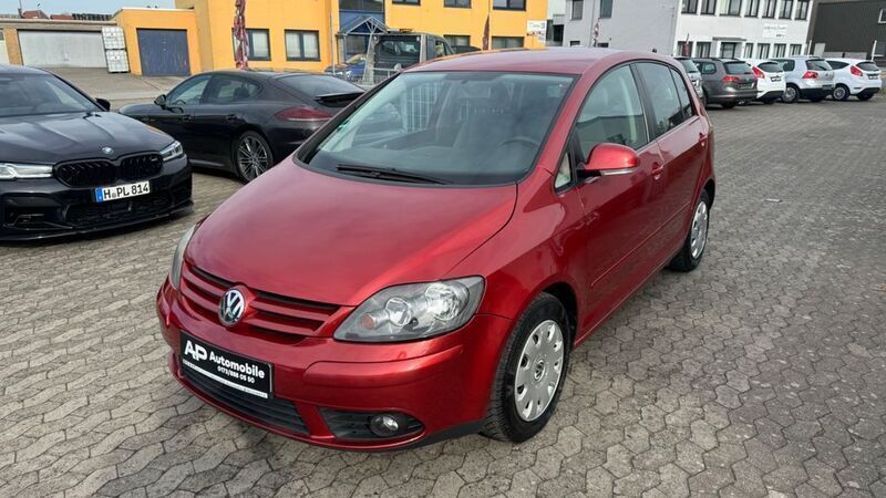 Sunset red metallic Gebraucht 2005 VW Golf Plus Cross Comfortline Van / Kleinbus | 3.999 € (Superpreis) - Bild 1/4