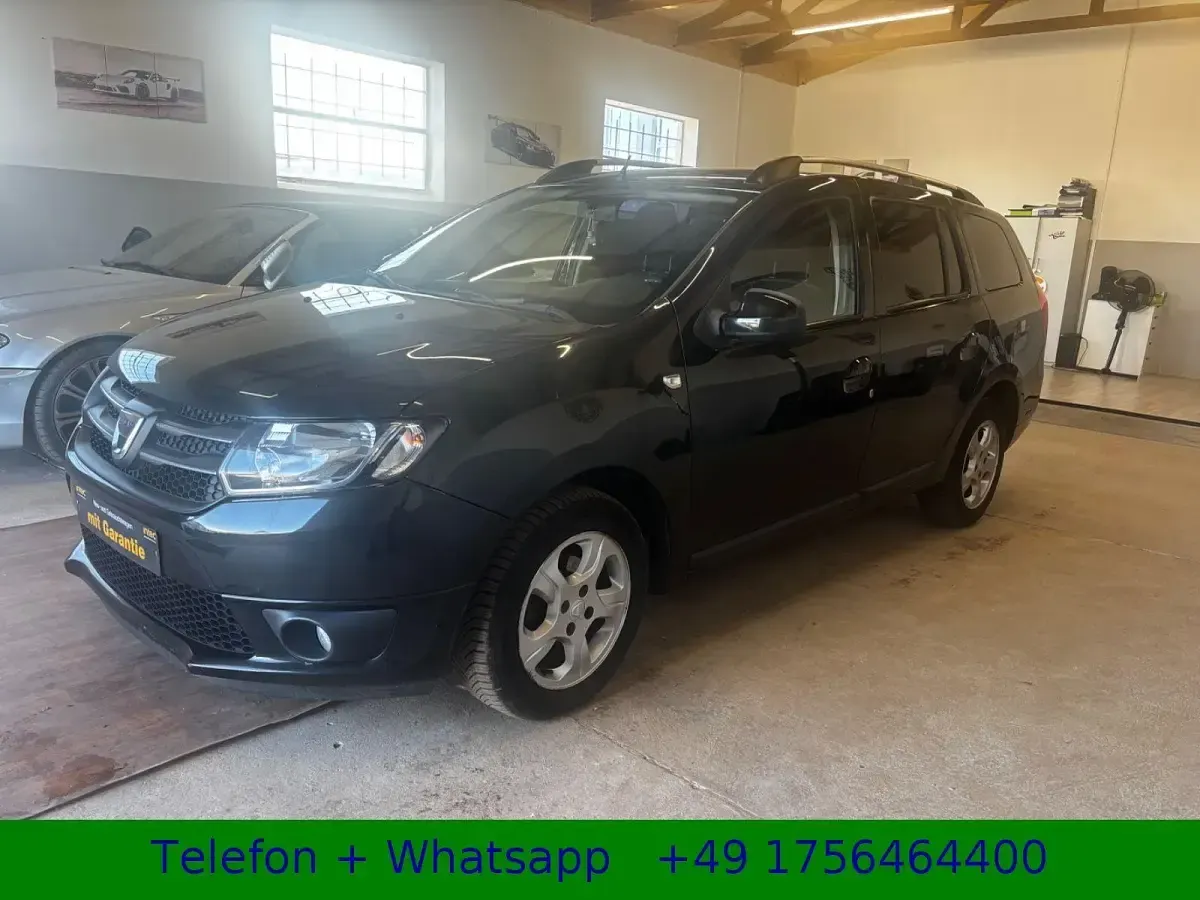 Gebraucht Dacia Logan 90 PS (66 kW) 2016 Schwarz Kombi