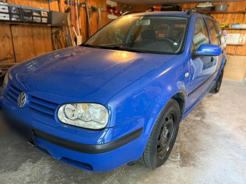 Blau Gebraucht 2000 VW Golf IV Kombi | 799 € (Superpreis) - Bild 1/3
