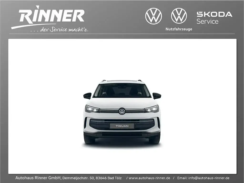 Neu VW Tiguan 150 PS (110 kW) 2026 Weiß SUV