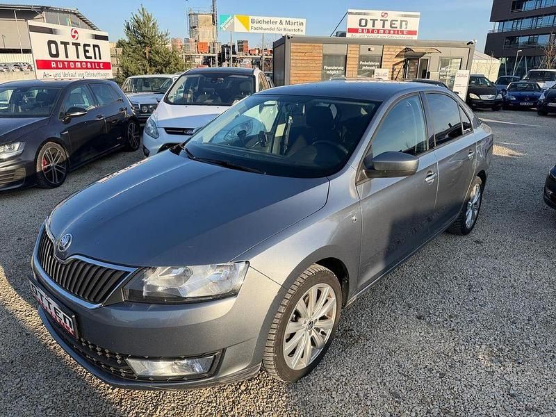 Gebraucht Skoda Rapid Ambition 105 PS (77 kW) 2012 Grau Kleinwagen
