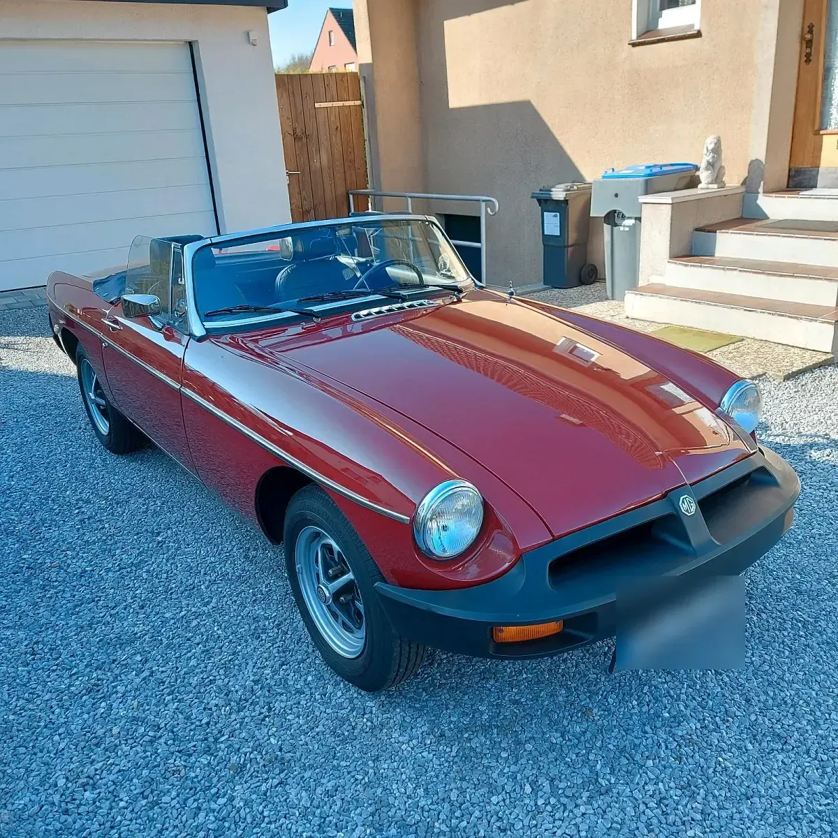 Gebraucht MG B 66 PS (48 kW) 1976 Rot Cabrio