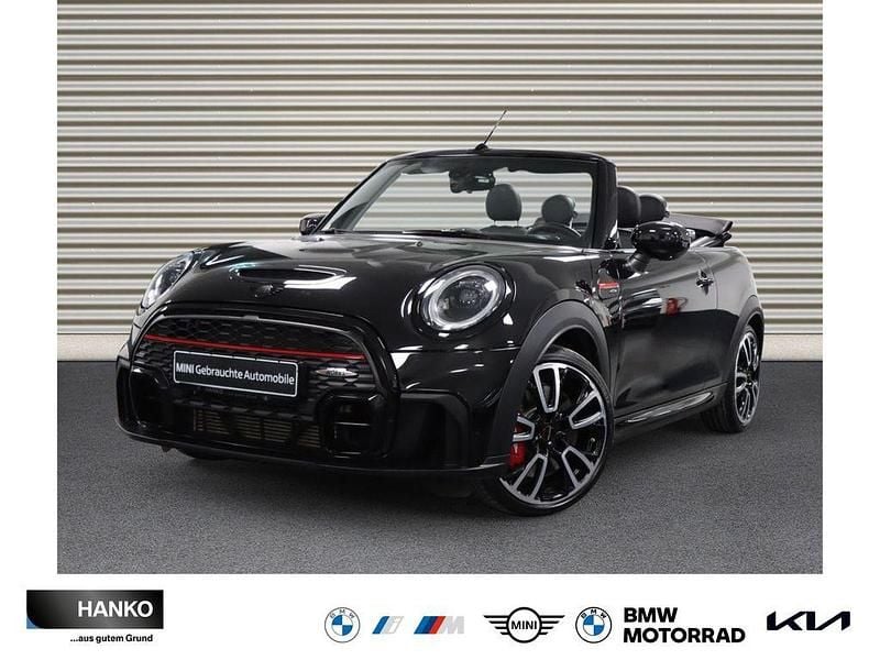 Midnight black Gebraucht 2021 Mini John Cooper Works Cabriolet Cabrio | 29.900 € (Guter Preis) - Bild 1/4