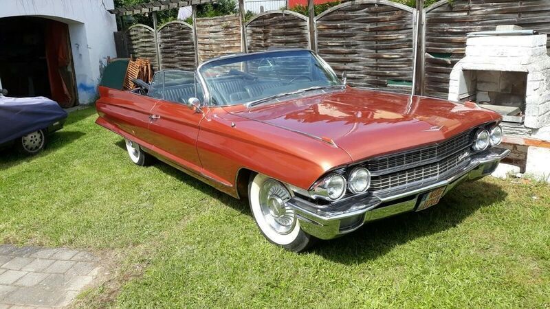 Second-hand Cadillac Deville 325 CP (239 kW) 1962 Portocaliu Berlinǎ