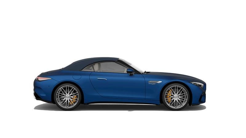 Manufaktur spektralblau magno Neu 2025 Mercedes SL55 AMG AMG Cabrio | 210.491 € - Bild 1/3
