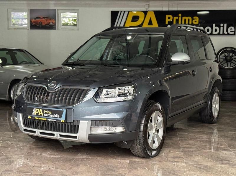 Grau Gebraucht 2014 Skoda Yeti Ambition SUV | 8.399 € (Fairer Preis) - Bild 1/4