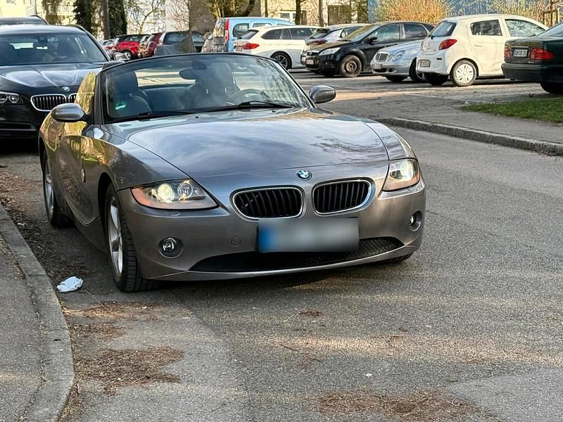 Brugt BMW Z4 192 HK (141 kW) 2003 Sølv Cabriolet