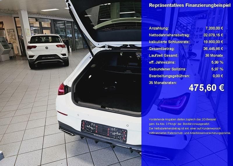 Gebraucht Mercedes CLA250 Shooting Brake AMG line 224 PS (164 kW) 2023 Weiß Kombi