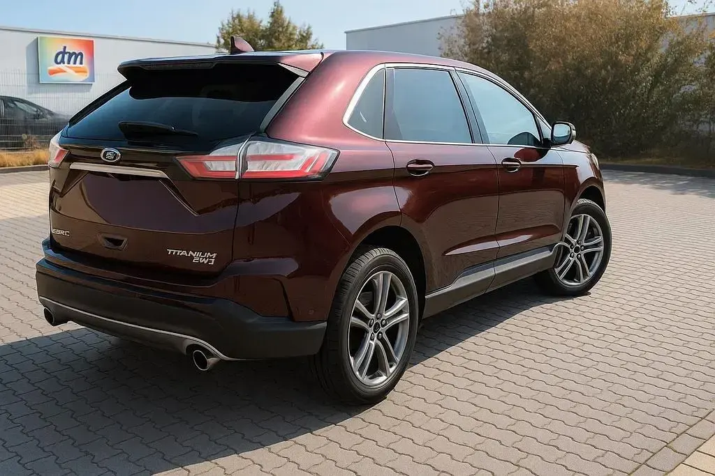Second-hand Ford Edge Titanium 280 CP (205 kW) 2019 Roșu SUV