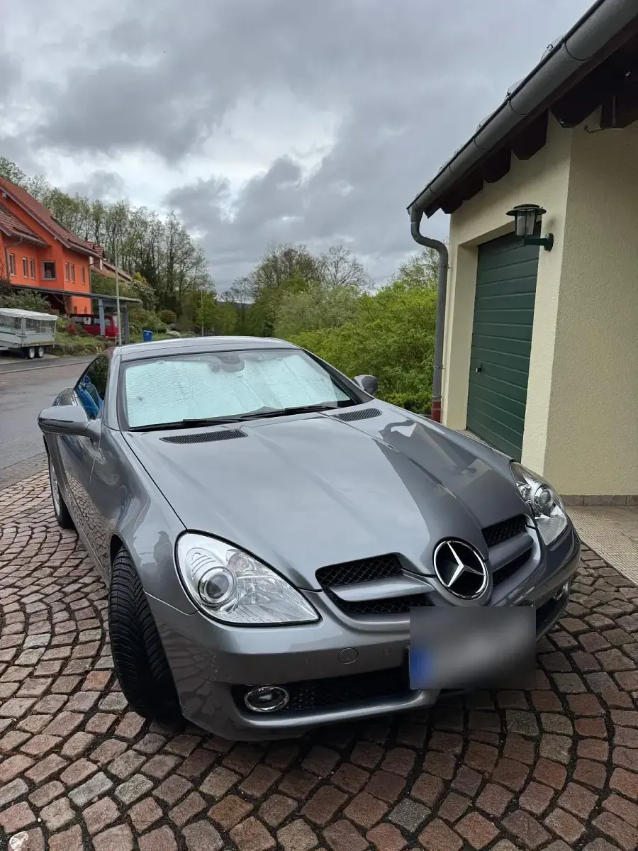 Gebraucht Mercedes SLK200 184 PS (135 kW) 2009 Grau Cabrio