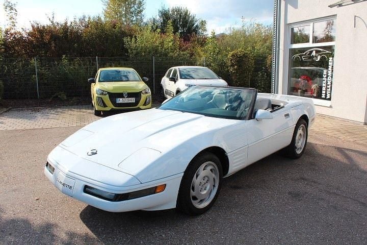 Weiß Gebraucht 1994 Corvette C4 Cabrio | 22.500 € - Bild 1/4
