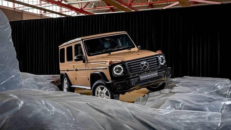 Beige Neu 2025 Mercedes G450 SUV | 234.950 € - Bild 1/4