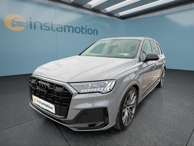 Grau Gebraucht 2023 Audi Q7 SUV | 73.699 € (Teuer) - Bild 1/4