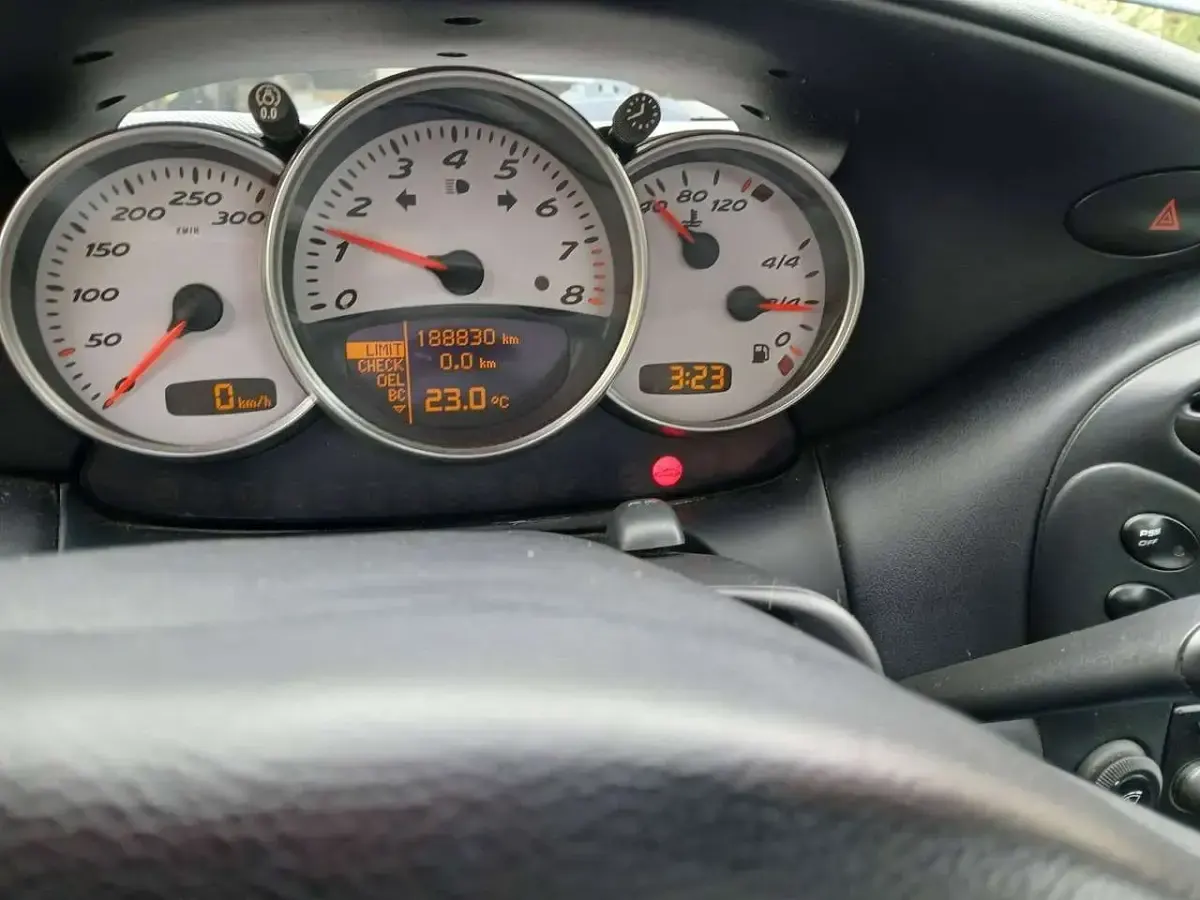 Brugt Porsche Boxster S 252 HK (185 kW) 2002 Sort Cabriolet