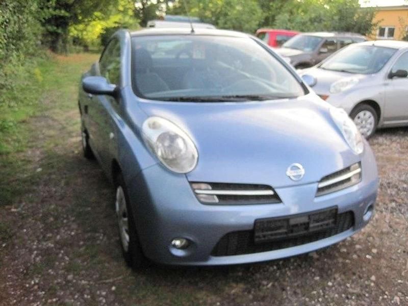 Blau Gebraucht 2006 Nissan Micra C+C Cabrio | 1.680 € (Guter Preis) - Bild 1/4