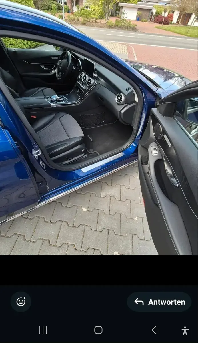 Gebraucht Mercedes C220 170 PS (125 kW) 2016 Blau Kombi
