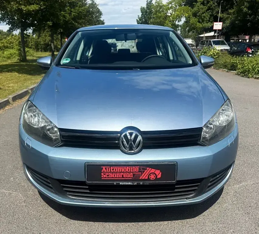 Gebraucht VW Golf VI Trendline 80 PS (58 kW) 2009 Blau Kleinwagen