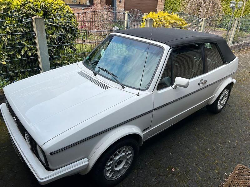 Weiß Gebraucht 1989 VW Golf Cabriolet Cabrio | 7.150 € - Bild 1/3