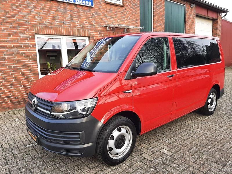 Second-hand VW T6 102 CP (75 kW) 2017 Roșu Van