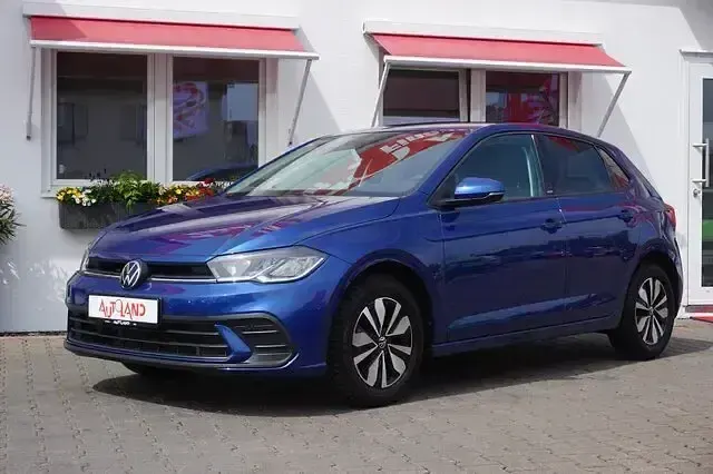 Gebraucht VW Polo Move 95 PS (69 kW) 2024 Reef blue metallic Kleinwagen